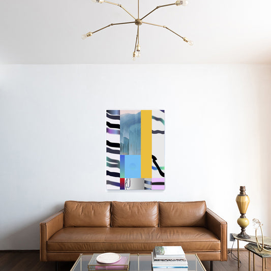 Color Reflections: Across the blue mountain