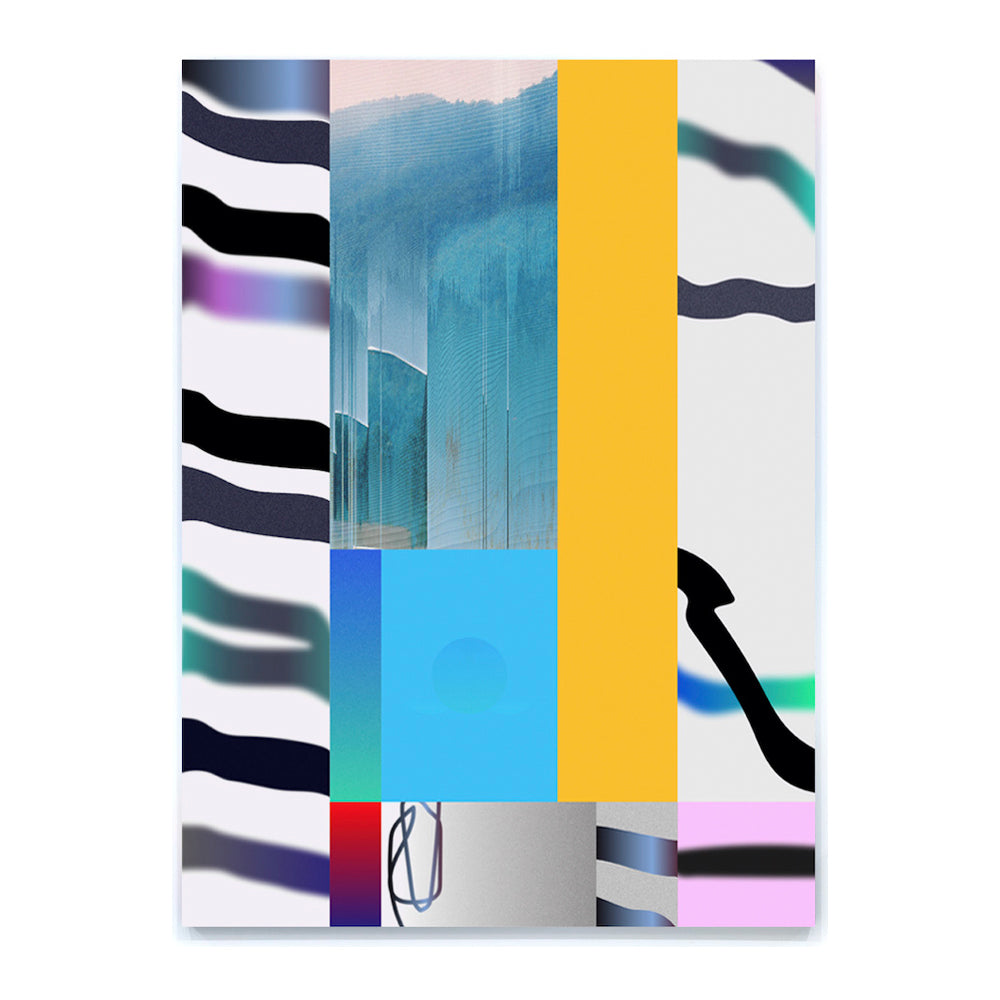 Color Reflections: Across the blue mountain